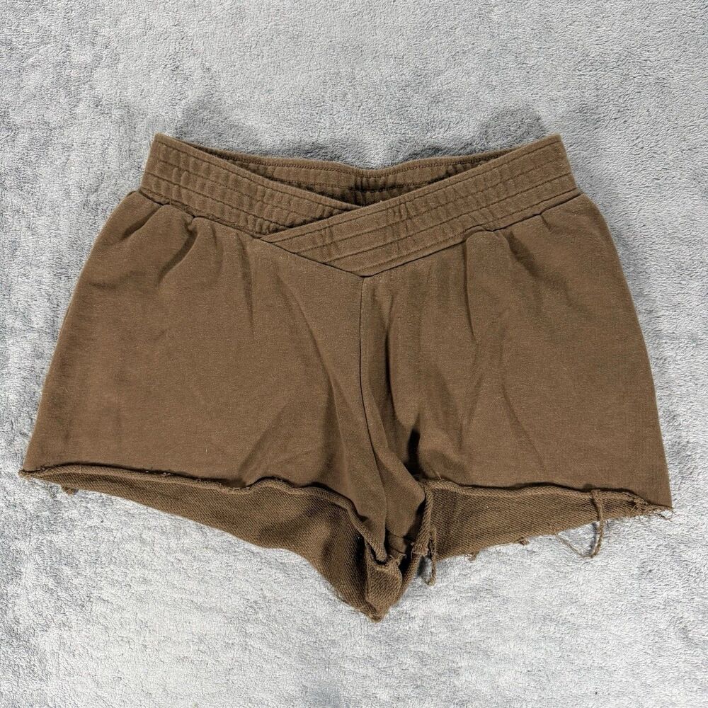 Out from‎ Under Urban Outfitters Women S Brown Crossover Lounge Shorts